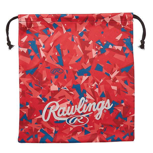 ローリングス（Rawlings）　EAC14S02  RD　野球　ベクターカモ2 グラブ袋　24SS