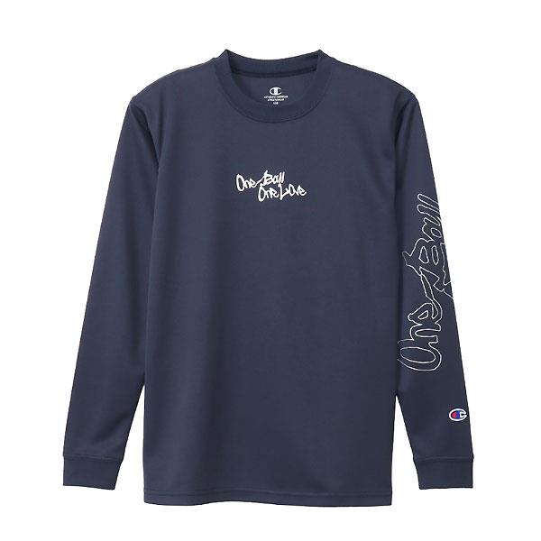 ＜ネコポス発送＞ Champion（チャンピオン）  CKAB410  370　バスケットボール　ジュニア  ロゴプリント ロングスリーブ Tシャツ　24FW