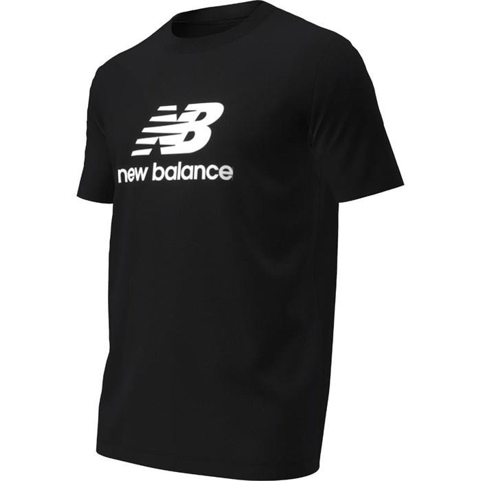 ＜ネコポス発送＞ ニューバランス（new balance）　MT41502  BK　マルチSP　リラックス New Balance Stacked Logo ショートスリーブTシャツ　24SS