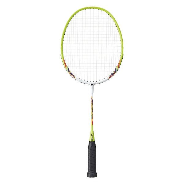 Yonex（ヨネックス）　MP2JRG  501  バドミントン　ラケット　ジュニア  マッスルパワー2Jr（ガット張り上げ済） ホワイト×ライムイエロー  24FW