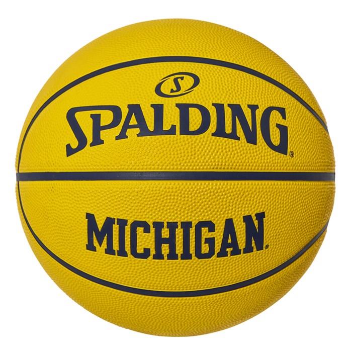 SPALDING（スポルディング）　85-132J　バスケットボール　ミシガン メイズ ラバー 7号球　24FW