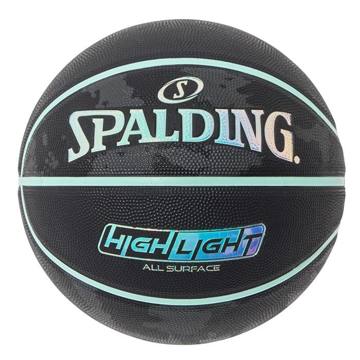 SPALDING（スポルディング）　85-154J　バスケットボール　ハイライト ミント ラバー 6号球　24FW