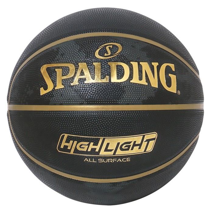 SPALDING（スポルディング）　85-094J　バスケットボール　ハイライト ゴールド ラバー 6号球　24SS