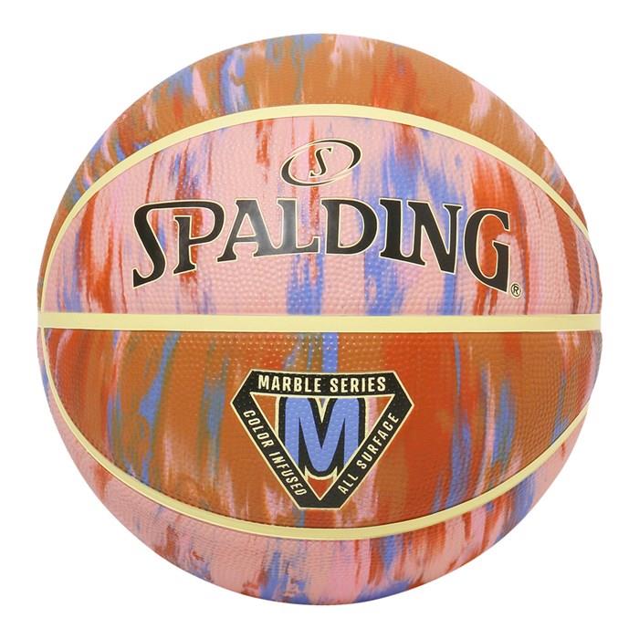 SPALDING（スポルディング）　84-989J　バスケットボール　マーブル デザート サンセット ラバー 5号球　24SS