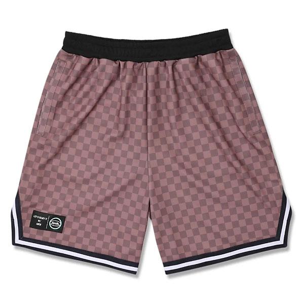 ＜ネコポス発送＞ ARCH（アーチ）　B125105  MVE　バスケットボール　プラクティスパンツ  checkered shorts  25SS