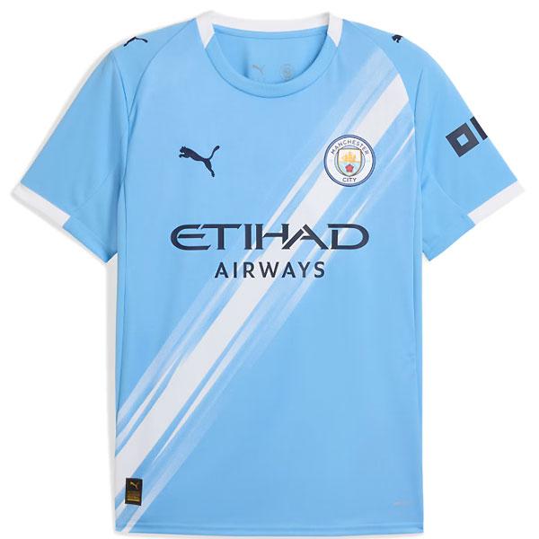 ＜ネコポス発送＞ PUMA（プーマ）　780338  01　サッカー  マンチェスターシティ FC 2025-26 S/S ホーム レプリカユニフォーム  25Q2