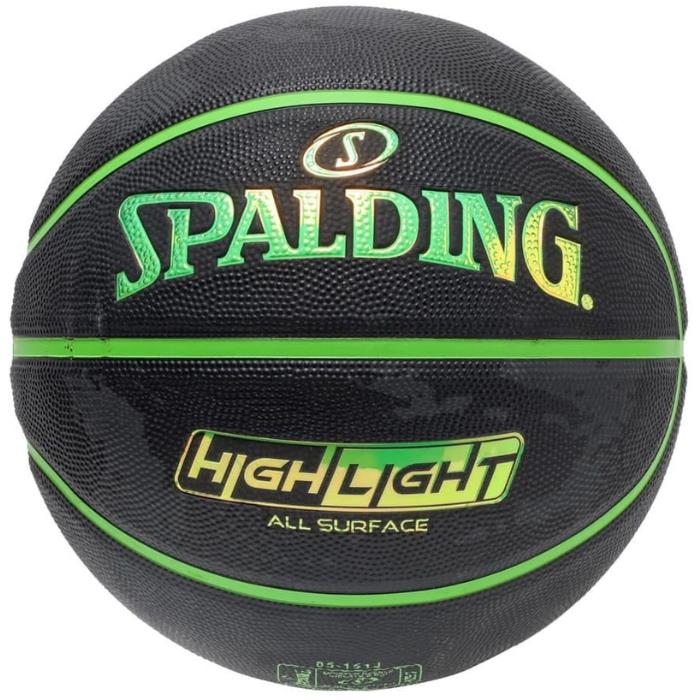 SPALDING（スポルディング）　85-152J　バスケットボール　ハイライト グリーン 5号球　25SS