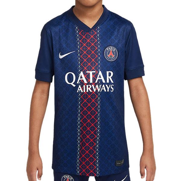 ＜ネコポス発送＞ ナイキ（NIKE）　HJ5293  411　サッカー　ジュニア  パリ・サンジェルマン PSG 2025/26 スタジアム ホーム Dri-FIT サッカーレプリカユニフォーム  25SU