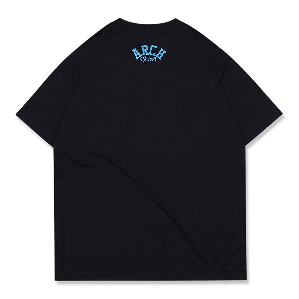 ARCH（アーチ）　T122150  BLK　バスケットボール　Ｔシャツ　sign plate tee DRY　22FW