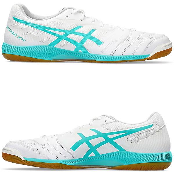 asics（アシックス）　1111A217  101　フットサル　シューズ　インドア用　DESTAQUE デスタッキ K FF  24SS