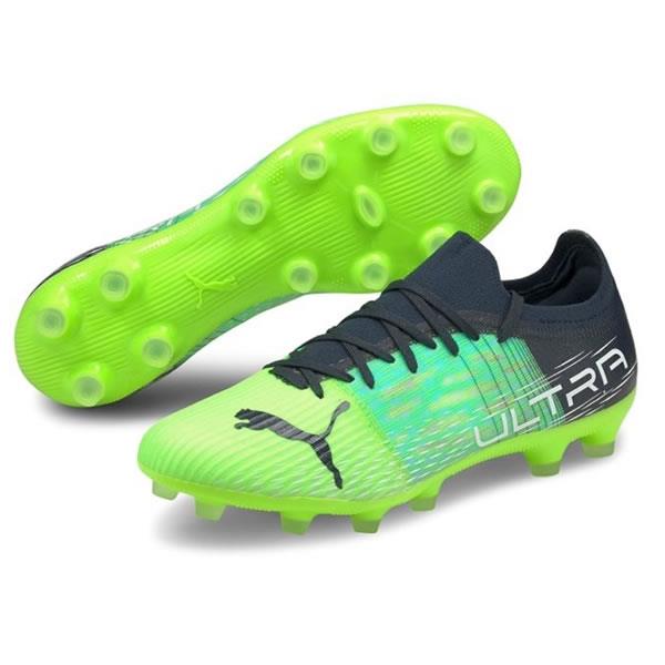 しゃと PUMA プーマ ウルトラ 3.3 HG/AG(ブラック×シルバー) 106525 02