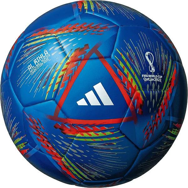 adidas（アディダス）　AF451B　サッカーボール  2022 FIFA ワールドカップ カタール大会 AL RIHLA アル・リフラ コンペティション キッズ 4号球 ブルー  22SS