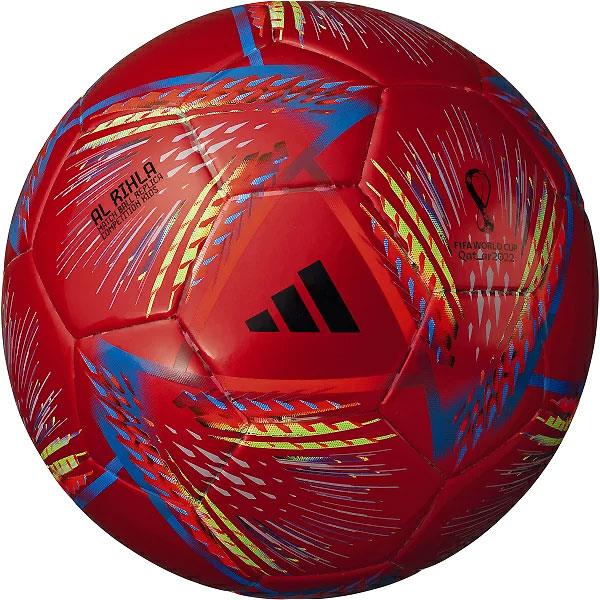 adidas（アディダス）　AF451R　サッカーボール  2022 FIFA ワールドカップ カタール大会 AL RIHLA アル・リフラ コンペティション キッズ 4号球 レッド  22SS