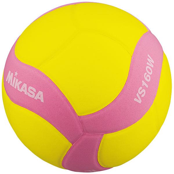 ミカサ Mikasa Vs160wyp バレーボール ボール レッスンバレー 4号球 イエロー ピンク 22ss バレーボール ボール 4号ボール アンドウスポーツ公式通販サイト