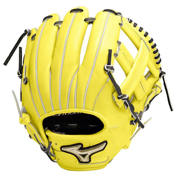 ミズノ 1AJGH30223 内野手用 限定カラー:ナチュラルライム×ブラック