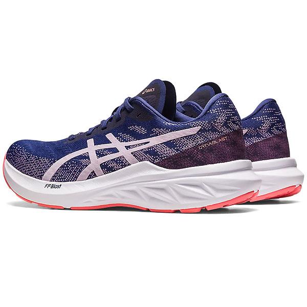 アシックス ランニングシューズ レディース DYNABLAST 3 ASICS 1012B289 ブラック 黒 ホワイト 白 靴 シューズ スタンダード 青 アシックス レディース ランニング スポーツ Dynablast 5 Road Running