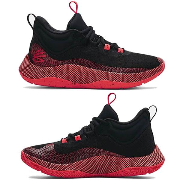 極美品！ CURRY HOVR SPLASH カリー バッシュー 黒赤 25.5 極美品！ CURRY HOVR SPLASH カリー バッシュー 黒赤 25.5 UNDER