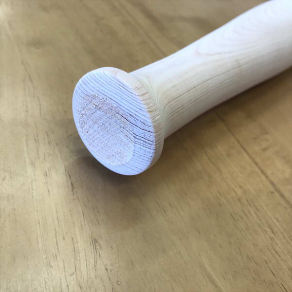 特注バチ】バット型ヒノキ材バチφ49-25*540 | すべての商品