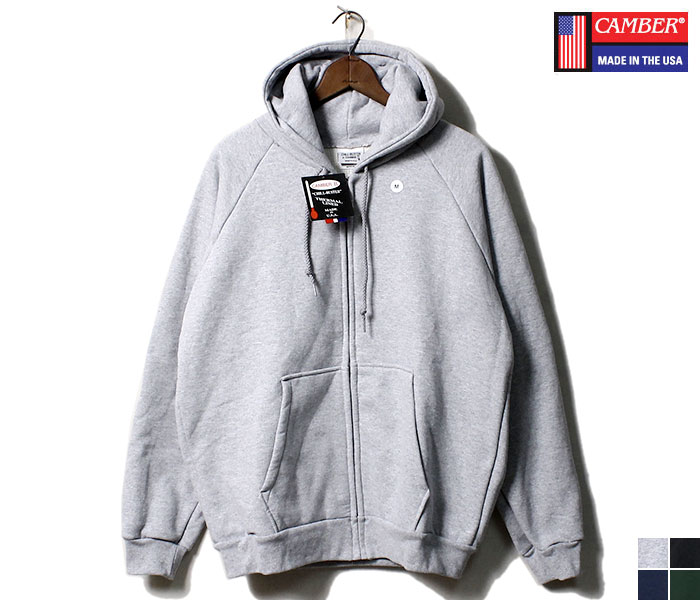 CAMBER �����С� �ѡ����� ����Х����� �ե른�å� �إӡ��������� �������å� 14oz 531 CHILL BUSTER ZIPPER PARKA MADE IN USA (CHILL-BUSTER)