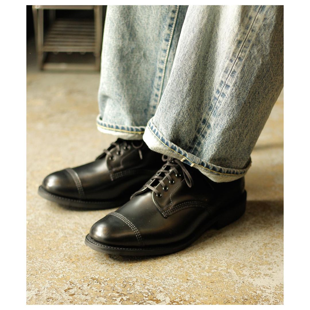 ミリタリーダービーシューズ/Sanders SANDERS / サンダース] MILITARY DERBY SHOE ミリタリー