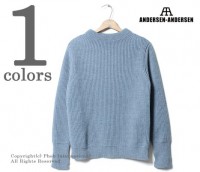 ����ǥ륻�� ����ǥ륻��/ANDERSEN-ANDERSEN �����ꥢ�� 5GG INDIGO THE NAVY CREWNECK ����ǥ��������顼 �˥å� (AD-012)