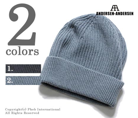 アンデルセン アンデルセン/イタリア製 5GG BEANIE LONG アンデルセン アンデルセン/ANDERSEN-ANDERSEN イタリア製 5GG INDIGO