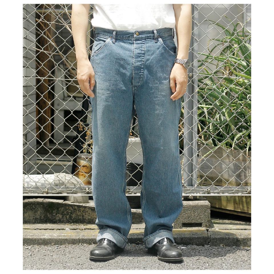 orSlow ストレートデニム orSlow オアスロウ 5ポケット ジップフライ セルビッジ