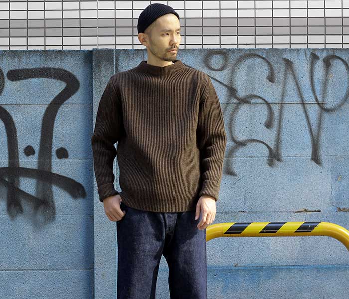 ����ǥ륻�󥢥�ǥ륻�� ANDERSEN-ANDERSEN �ʥ����륫�顼 �˥å� �������� ���롼�ͥå� NATURAL COLOR WOOL KNIT ��� (AA72102-NAT-CREW)