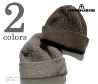 ����ǥ륻�� ����ǥ륻��/ANDERSEN-ANDERSEN ''NATURAL COLOR WOOL'' BEANIE MIDDLE �˥åȥ���å� (AA72123-NAT-BEANIE-M)