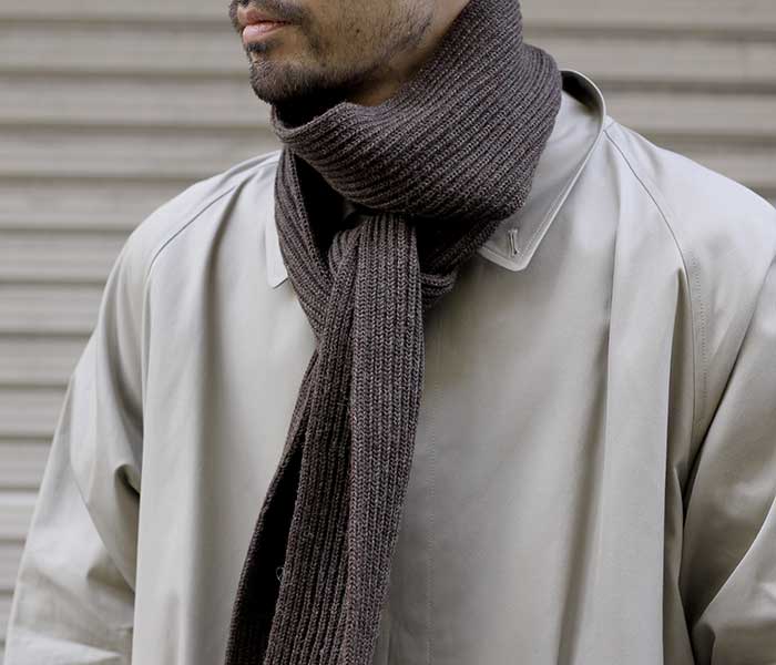 ǥ륻󥢥ǥ륻 ANDERSEN-ANDERSEN ʥ륫顼 ޥե顼 ˥å  ǥ NATURAL COLOR WOOL 5GG SCARF (AA72124-NAT-SCRAF)