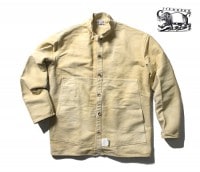 ƥ TENDER Co. ̥ 饹 JANUS SHIRT UNFINISHED COTTON MOLLETON COAT-WEIGHT IRON RUST (456-RUST-UNMOL-19W)