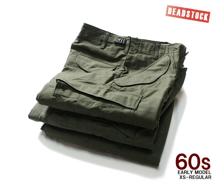 M-65 �ѥ�� 60ǯ�� ����ߥ��å� ����� ���̸��� XS-REGULAR �ǥåɥ��ȥå� �Ʒ� 60s DEADSTOCK (60S-M-65-PT-DEADSTOCK-XS-R)