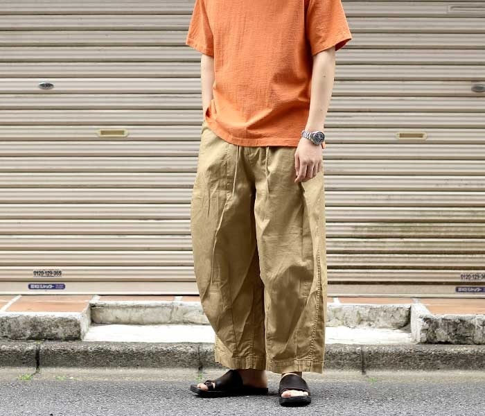 needles ニードルス ヒザデルパンツ 麻 シルク