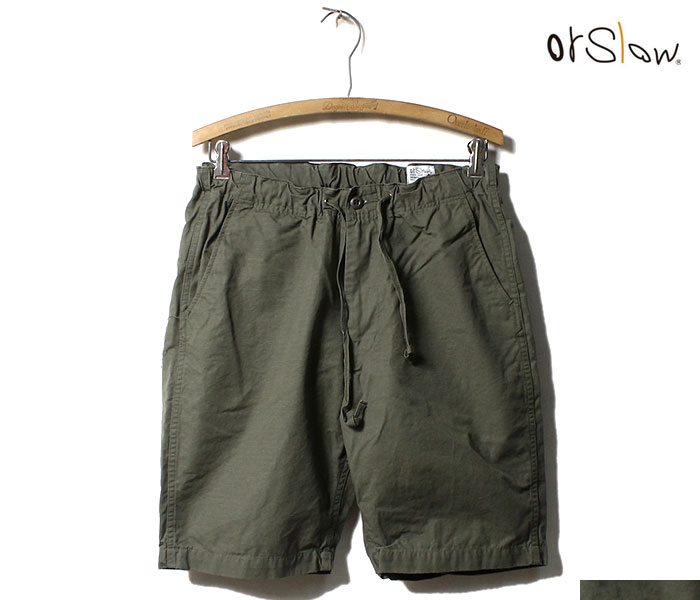 ご予約商品(お届け予定 2月頃以降) orSlow オアスロウ ショートパンツ  
