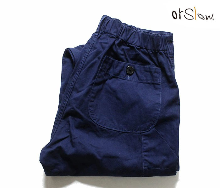 orSlow ���������� �ե�������ѥ�� �֥롼 BLUE 03-5000 FRENCH WORK PANTS UNISEX (03-5000-03)