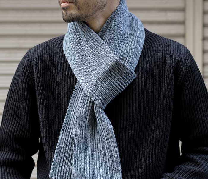 ����ǥ륻�󥢥�ǥ륻�� ANDERSEN-ANDERSEN ����ǥ��� �ޥե顼 �˥å� ����Ԥ� ��� ��ǥ����� 5GG INDIGO SCARF (AA-SCARF-INDIGO)