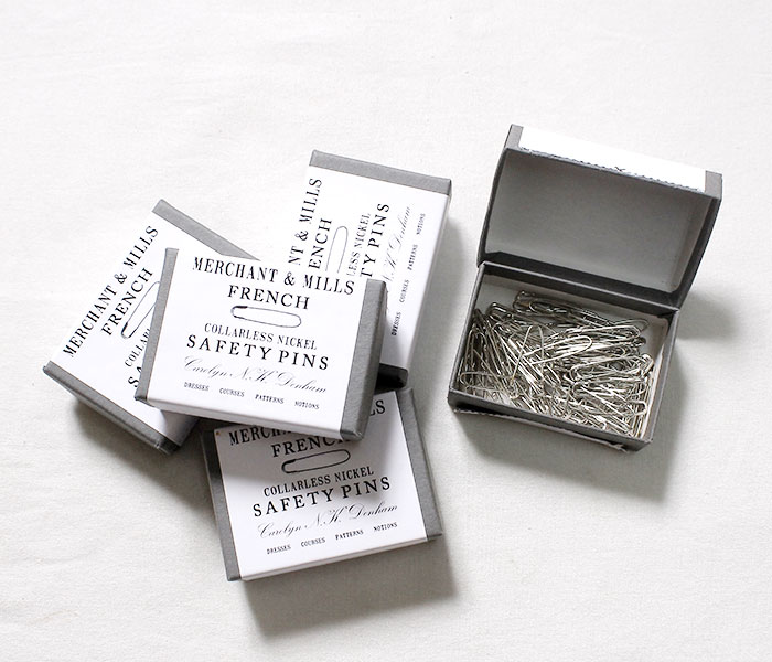 50%OFF �ޡ������ȥ���ɥߥ륺 Merchant & mills �����ԥ� NICKEL FRENCH SAFETY PINS (MM-SAFETY-PINS)