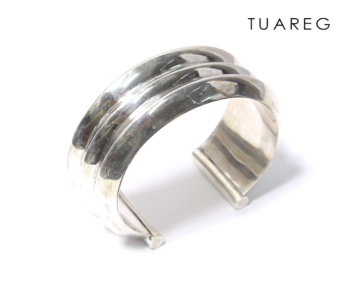 ȥ쥰 СХ󥰥 TOUAREG SILVER BANGLE WIDE No12 (TUAREG-WIDE-12)