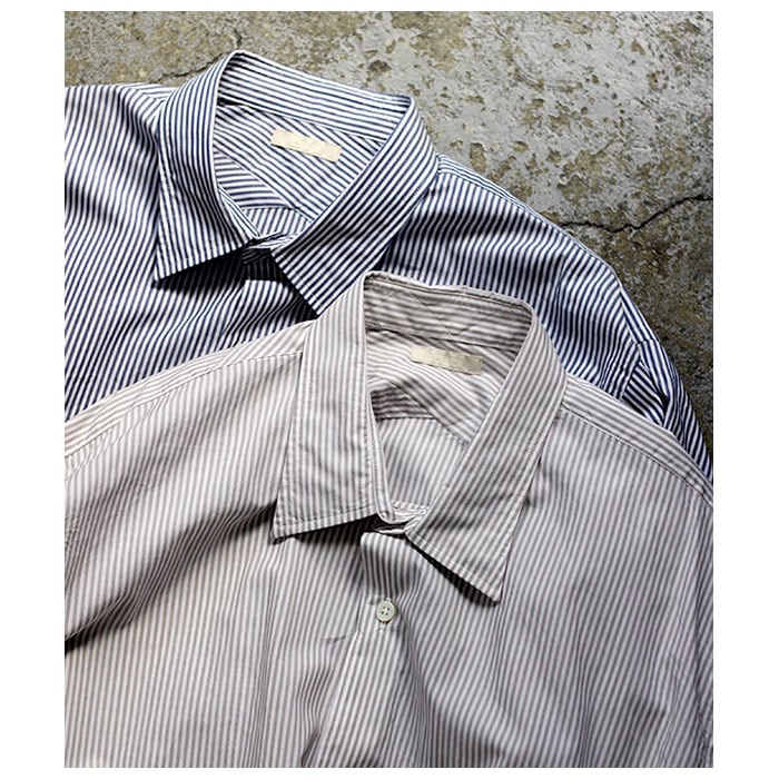 ƥꥢ ULTERIOR ȥ饤 С쥤ɥ ASIC STRIPE OVERLAID SHIRT (ULSH33-GA122-A)
