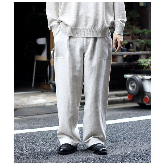 アルテリア ULTERIOR ウォッシュド シャンブレーツイル