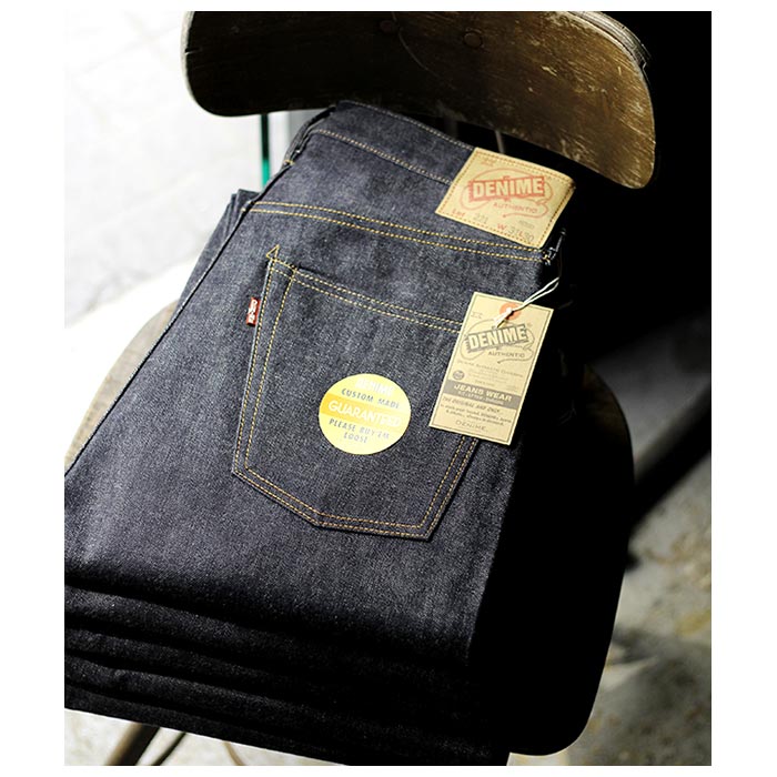 DENIME ドゥニーム BIG E モデル デニムパンツ ノンウォッシュ Lot 221