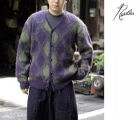 ニードルズ NEEDLES アーガイル モヘア カーディガン Mohair Cardigan - Argyle 23AW (NS278)