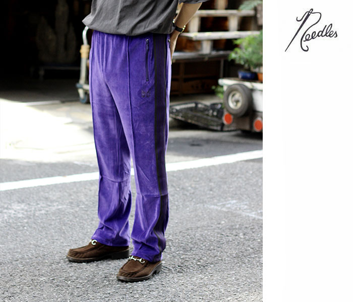 サイズ変更可能　ナロー　ベロア　パープル　needles トラックパンツ 楽天市場】Needles ニードルズ Narrow Track Pant - C/PE Velour