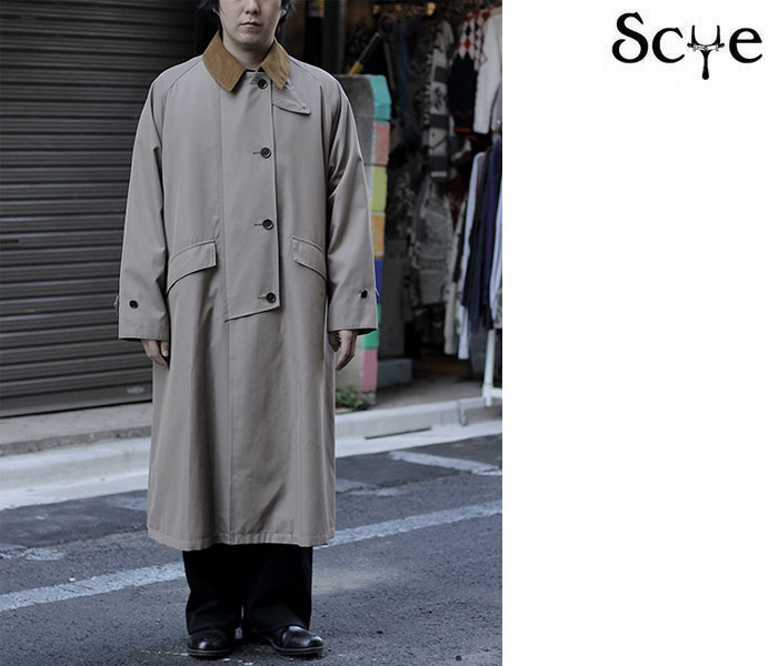 SCYE サイ ウール コットン ギャバジン ストーム ジャケット Wool  
