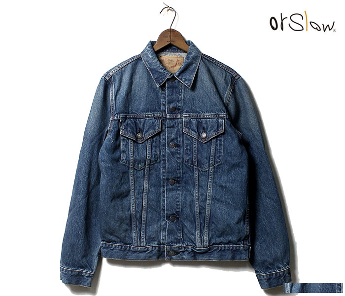 orSlow デニムジャケット　オアスロウ 予約商品(お届け予定 3月頃以降) orSlow オアスロウ ジージャン