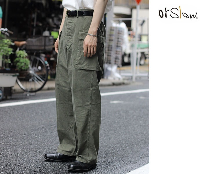 ͽ(Ϥͽ 9ʹ) orSlow  2ݥå ѥ US ARMY 2 POCKET CARGO UNISEX (03-5250-76-RESERVE)