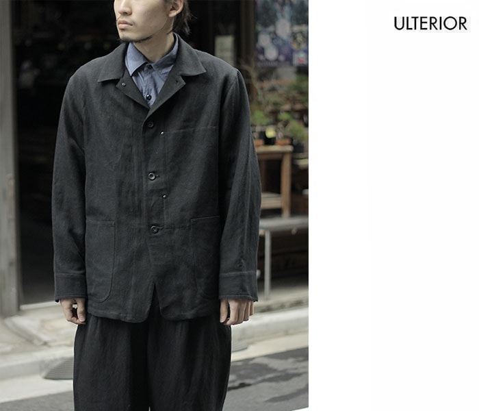 アルテリア ULTERIOR コットンリネン ブロークン ツイルカバー