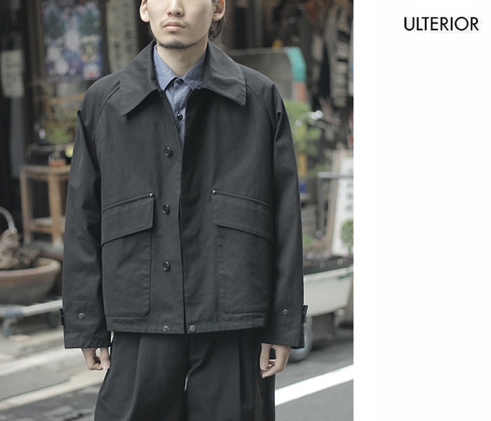 美品 タグ付 アルテリア ULTERIOR リバーシブル フーデッドコート M ULTERIOR.リバーシブルフーデッドコートについて D | andPheb
