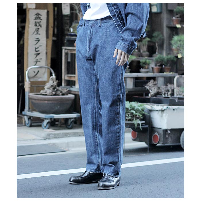 パンツ THOUSANDS INVISIBLE 5P DENIM PANTS 1000s サウザンズ 1000S インビジブル 5ポケット ナローデニムパンツ