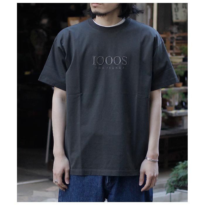 �������� 1000S ����֥������꡼ ���� T����� EMBROIDERY LOGO TEE (TH-038B)